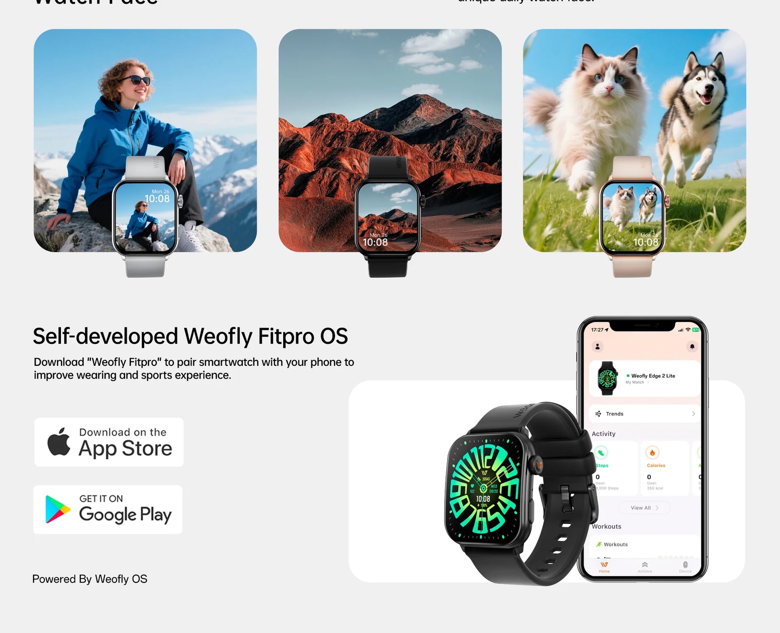 Weofly Edge 2 Lite Smart Watch