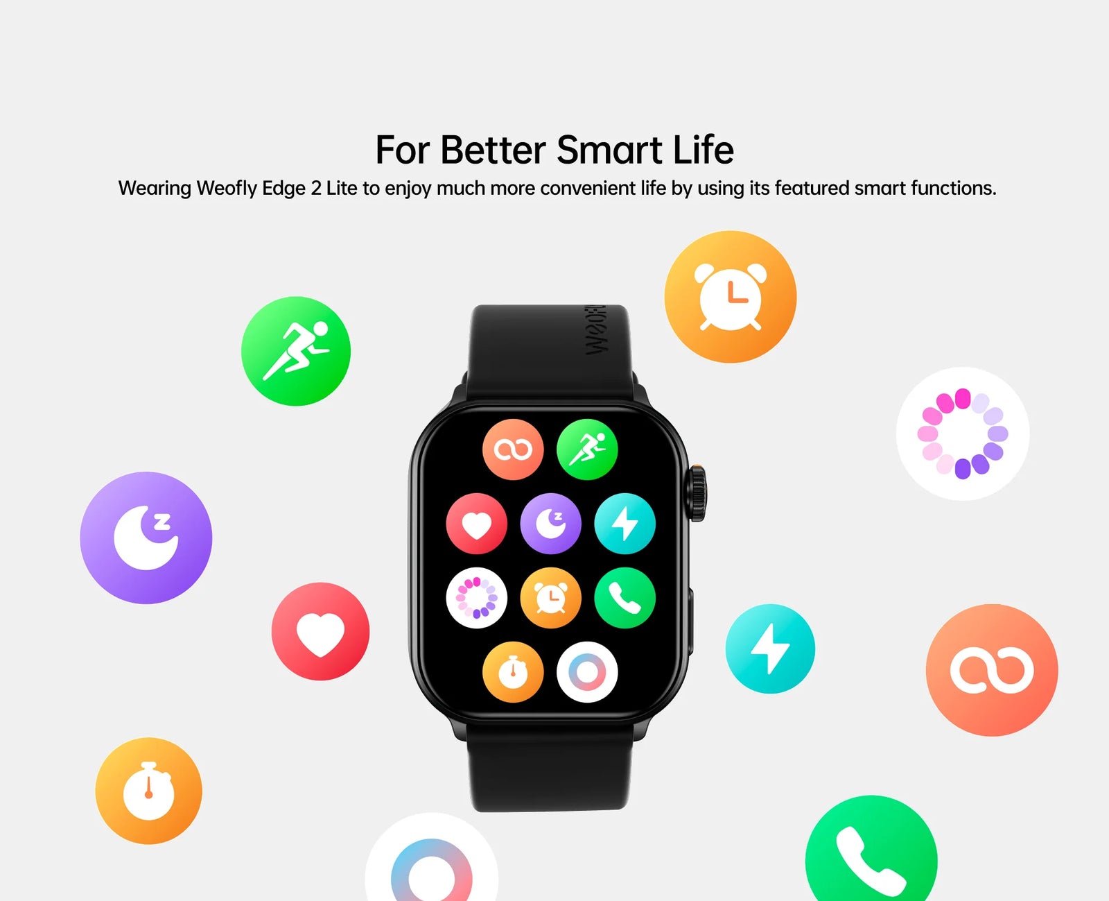 Weofly Edge 2 Lite Smart Watch
