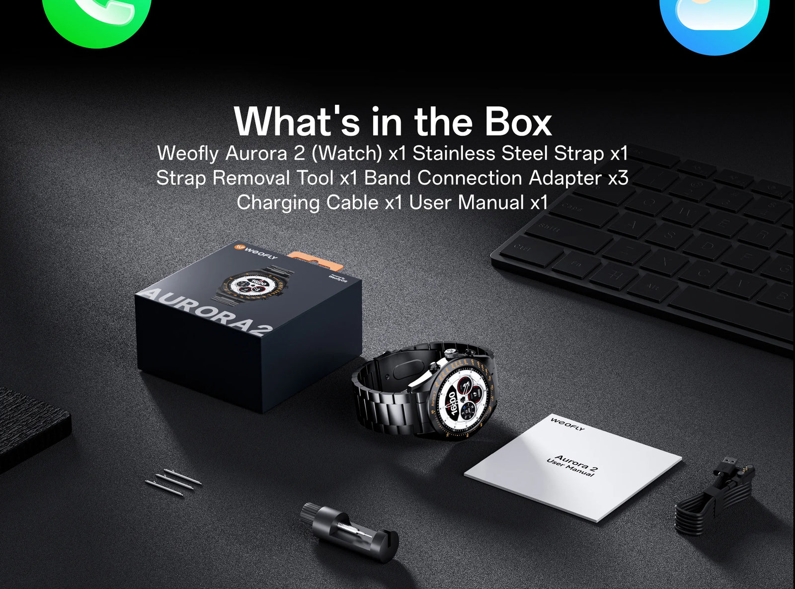Weofly Aurora 2 Smart Watch