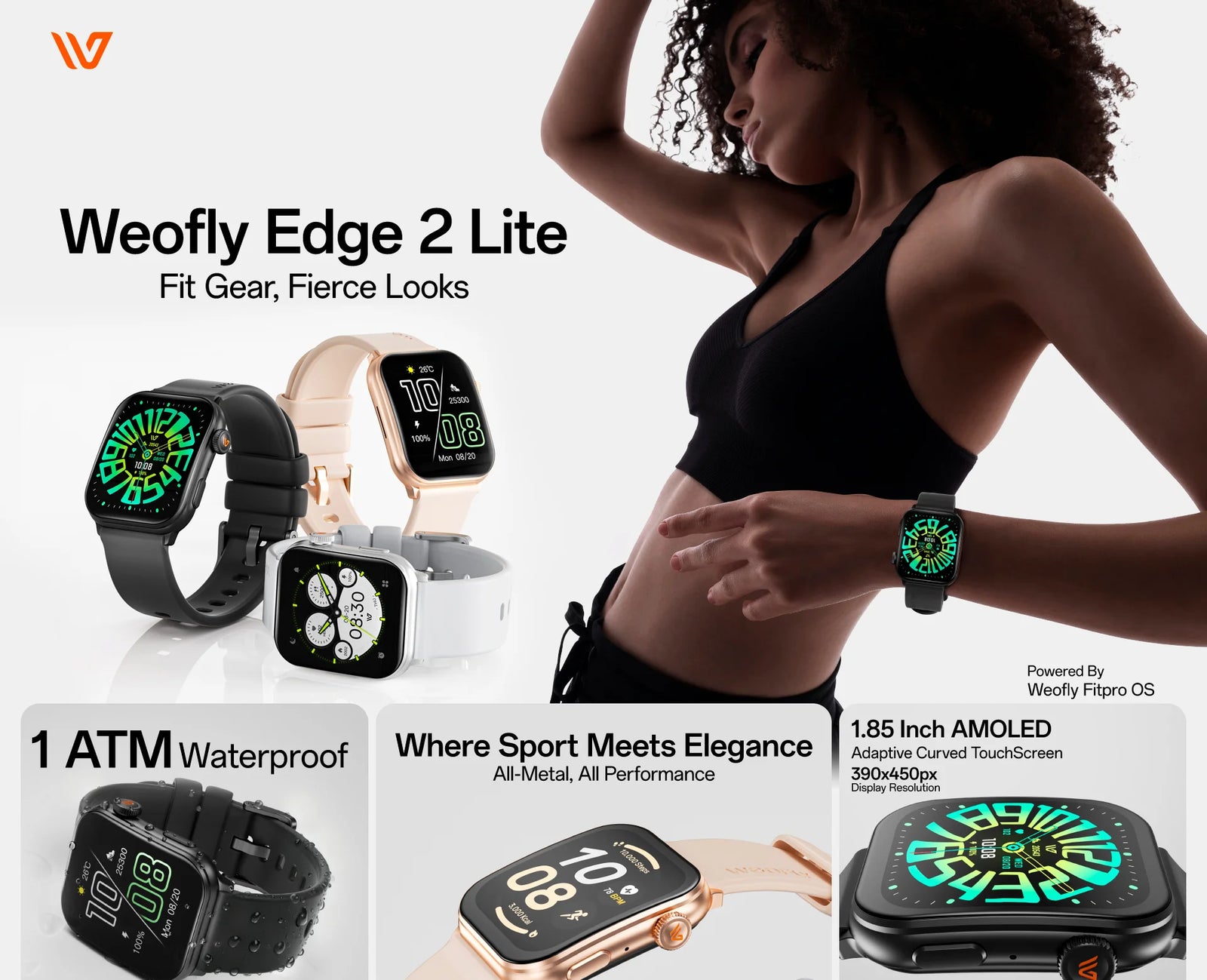 Weofly Edge 2 Lite Smart Watch