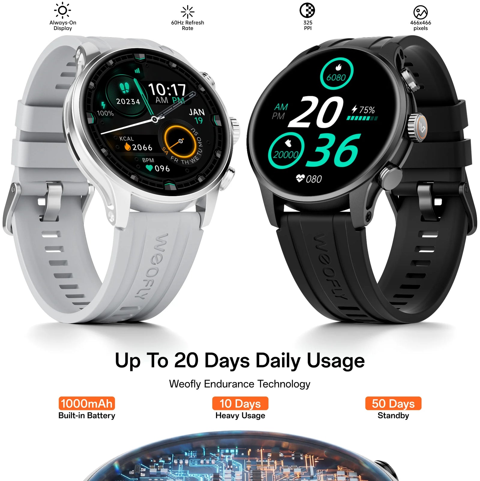 Weofly Energy 2 Smart Watch description image 3