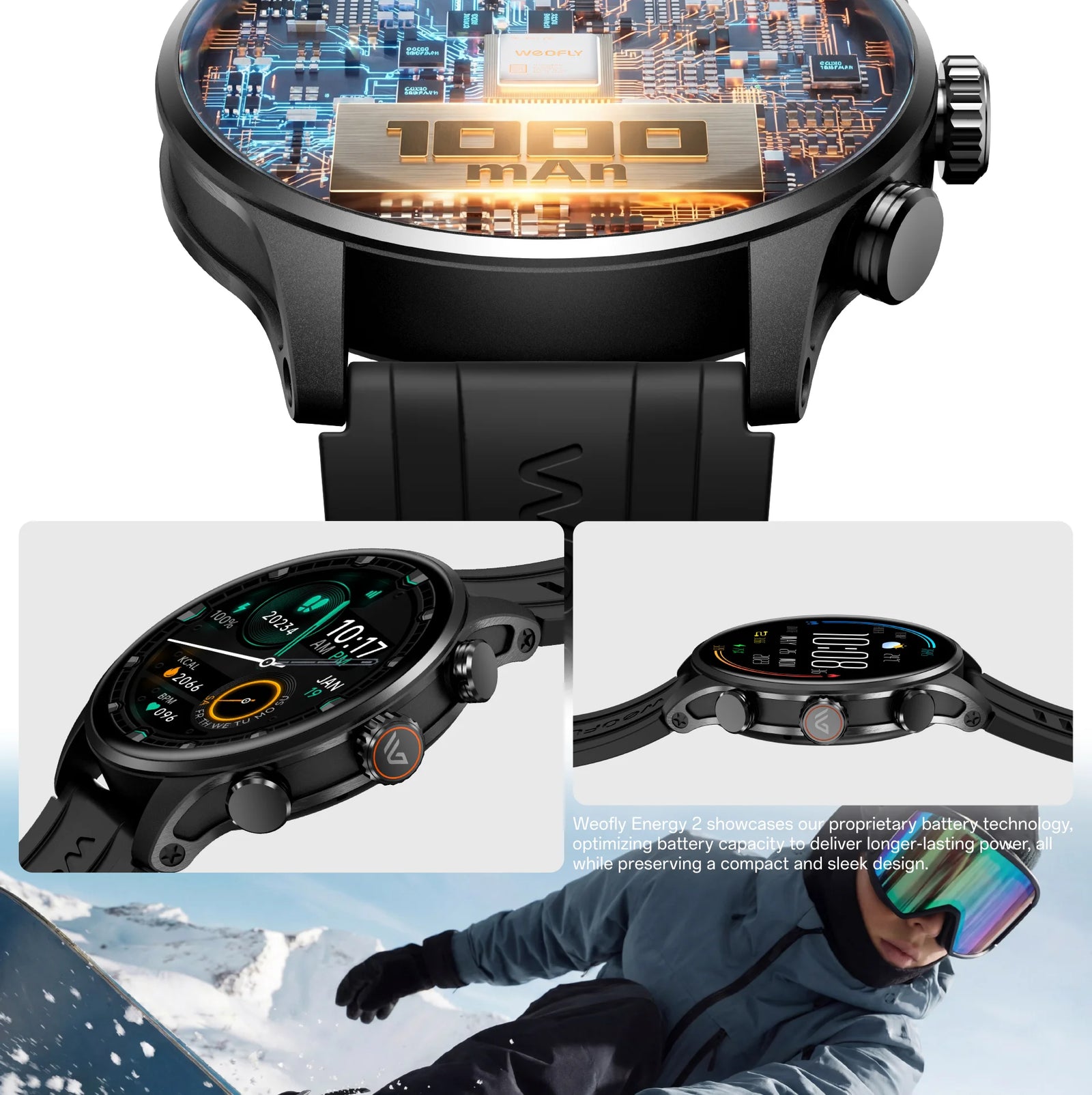 Weofly Energy 2 Smart Watch description image 4