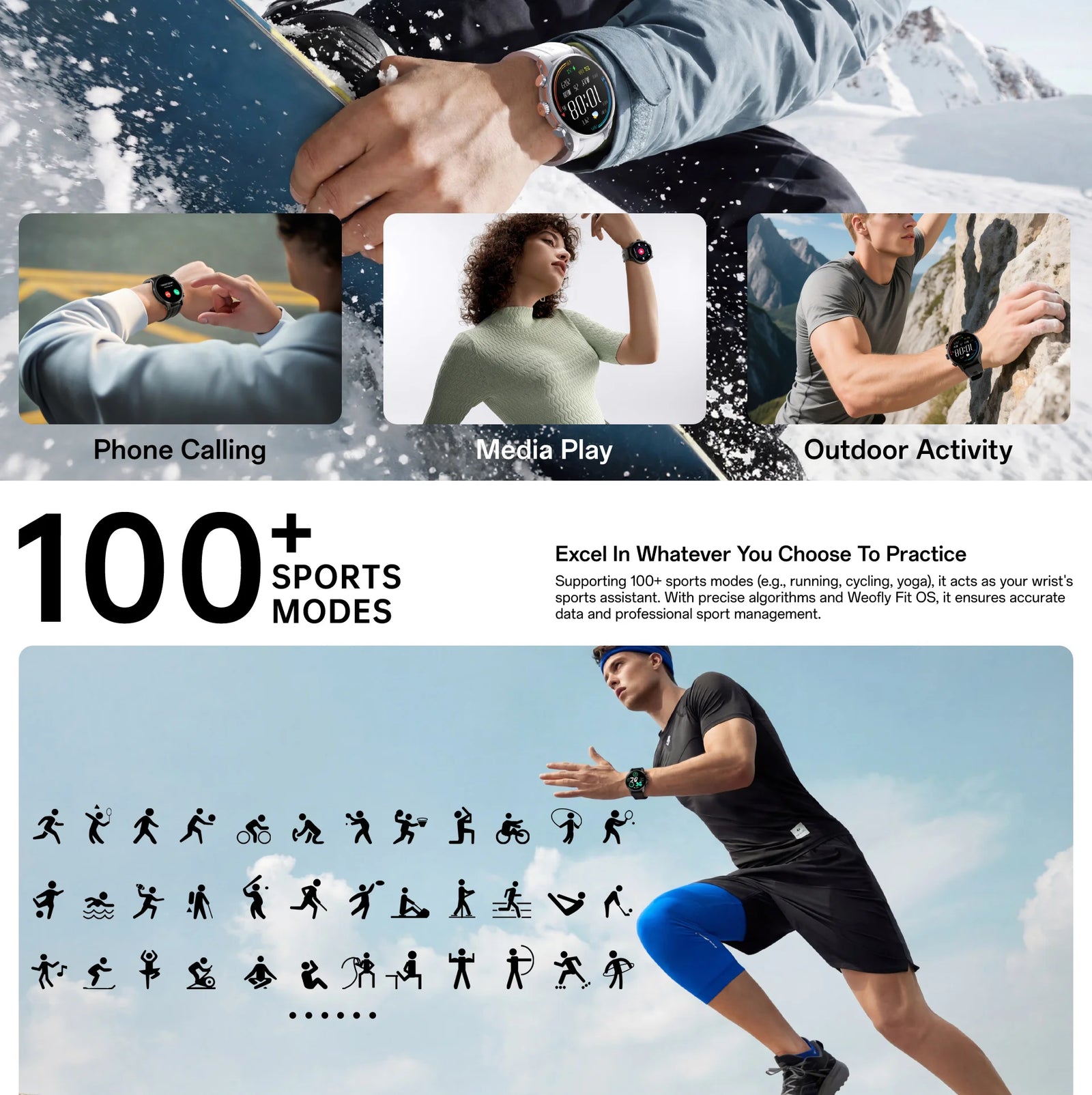 Weofly Energy 2 Smart Watch description image 5
