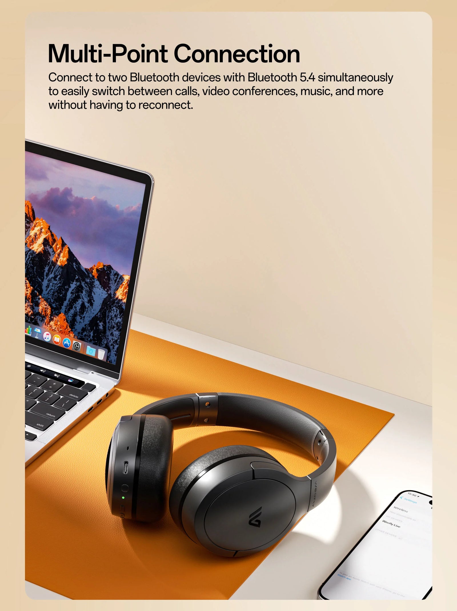 Weofly Live ANC Headphone description image 8