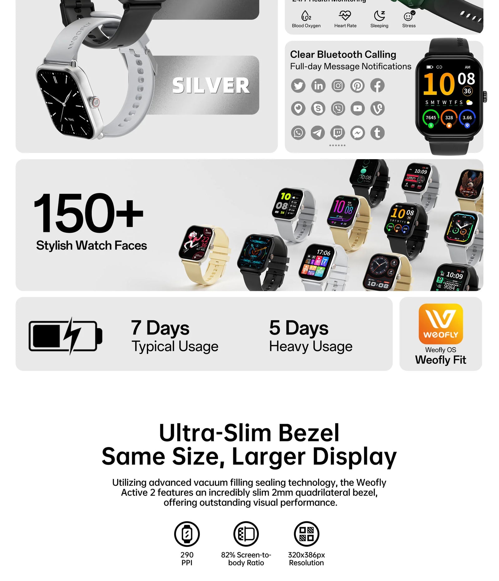 Weofly Active 2 Smartwatch