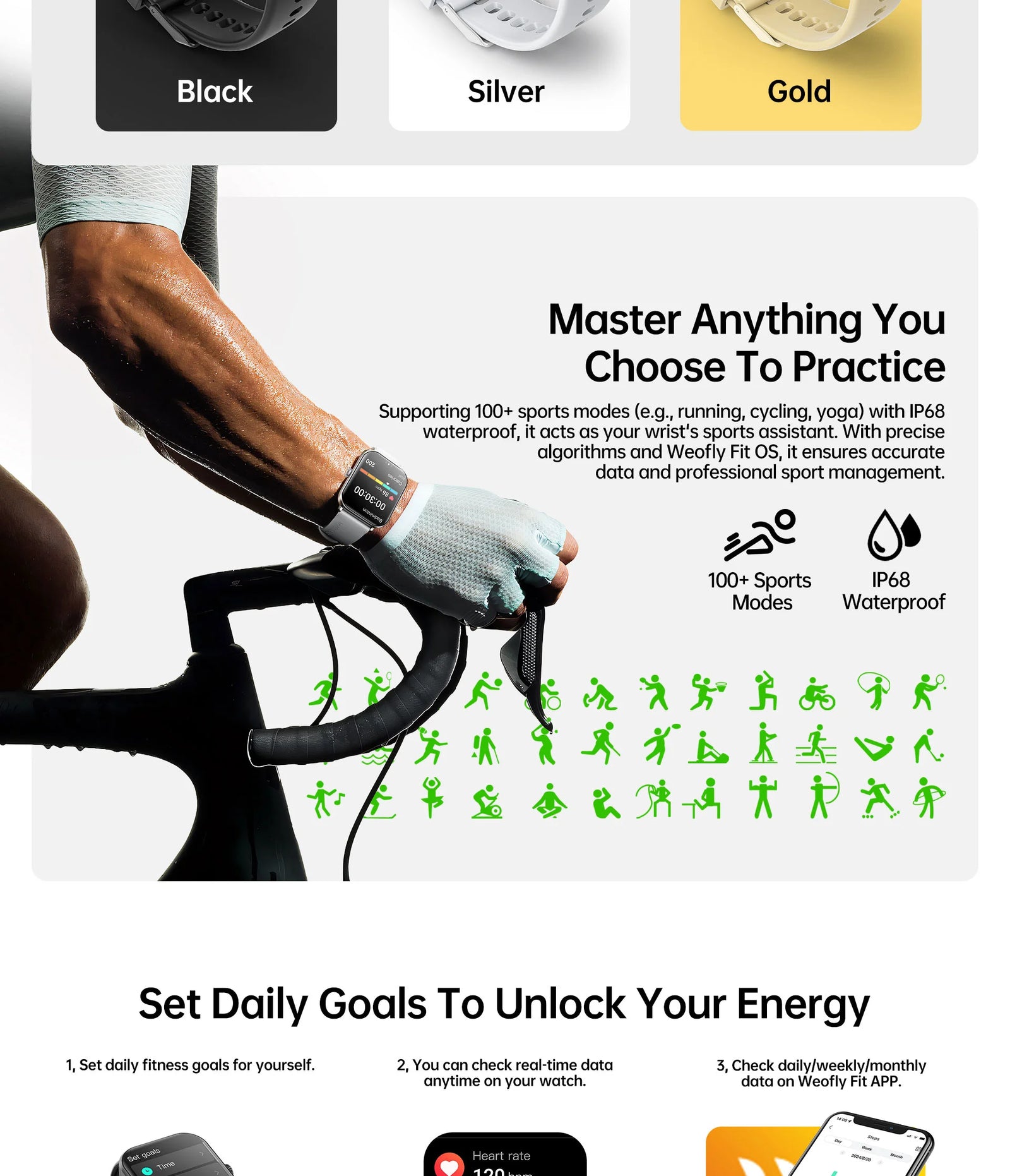 Weofly Active 2 Smartwatch