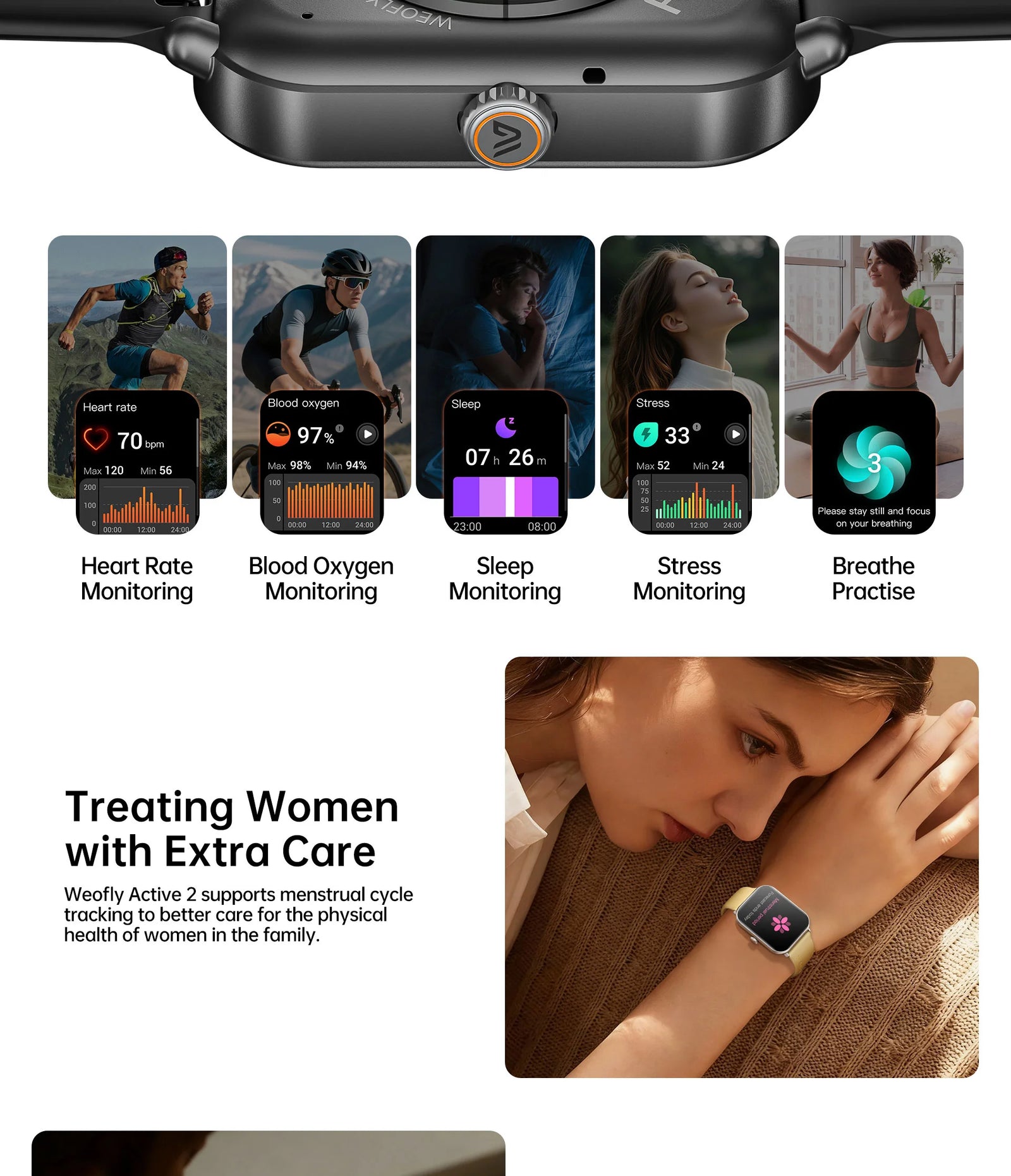 Weofly Active 2 Smartwatch