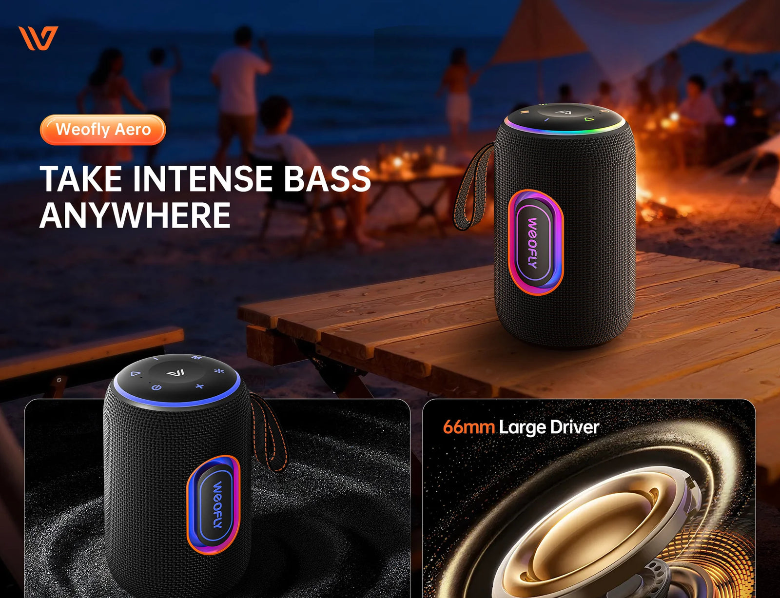 Weofly Aero Speaker description image