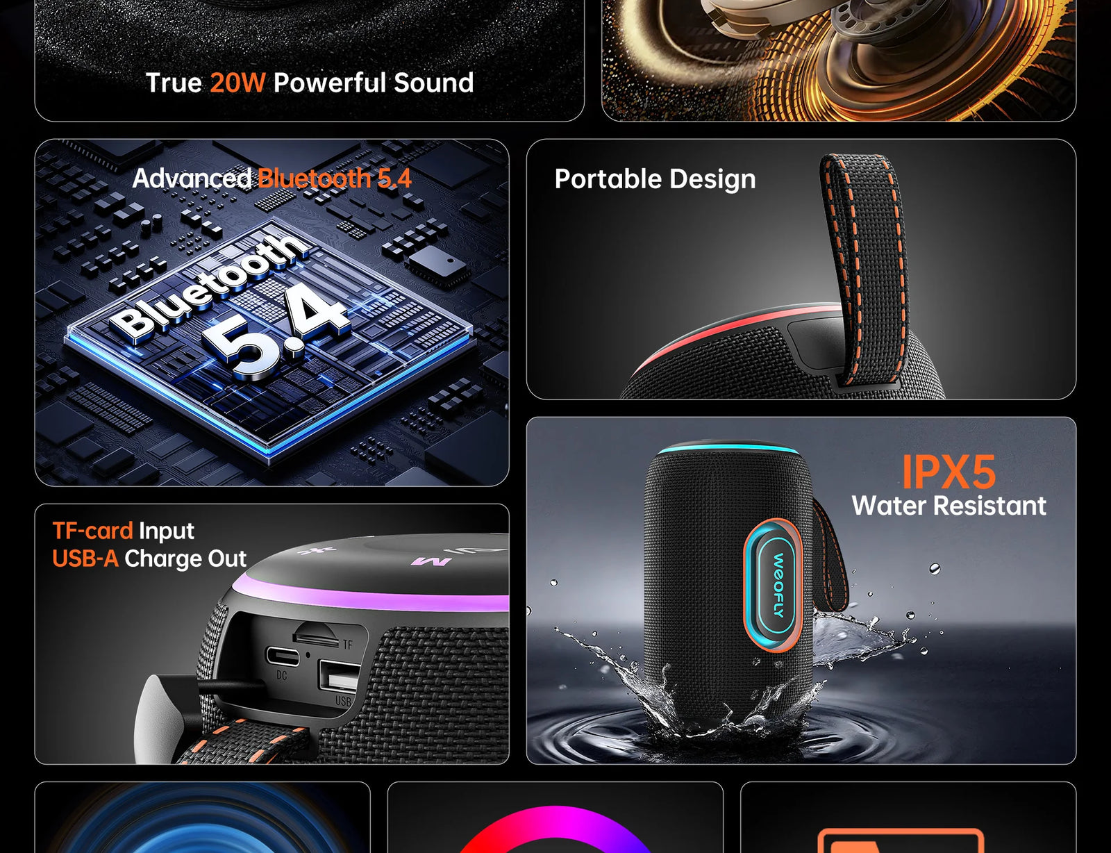 Weofly Aero Speaker description image 2