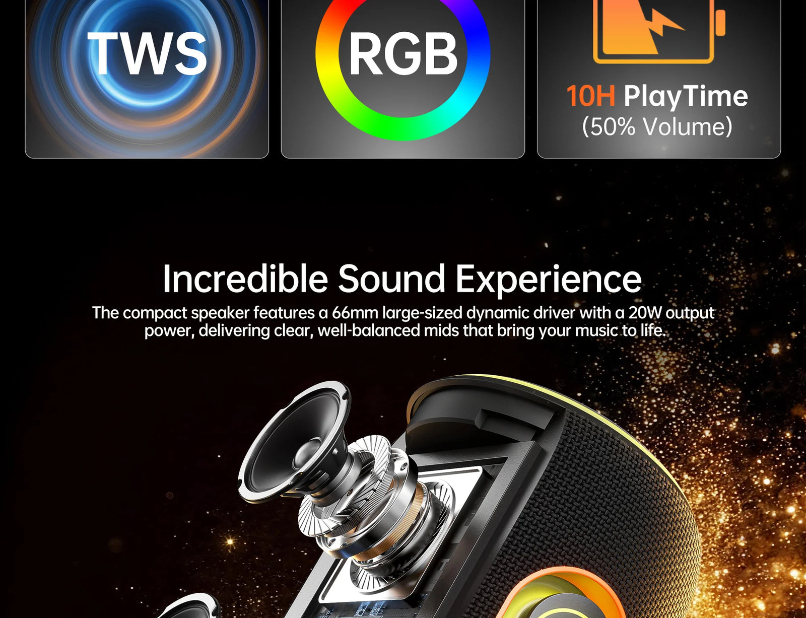 Weofly Aero Speaker description image 3