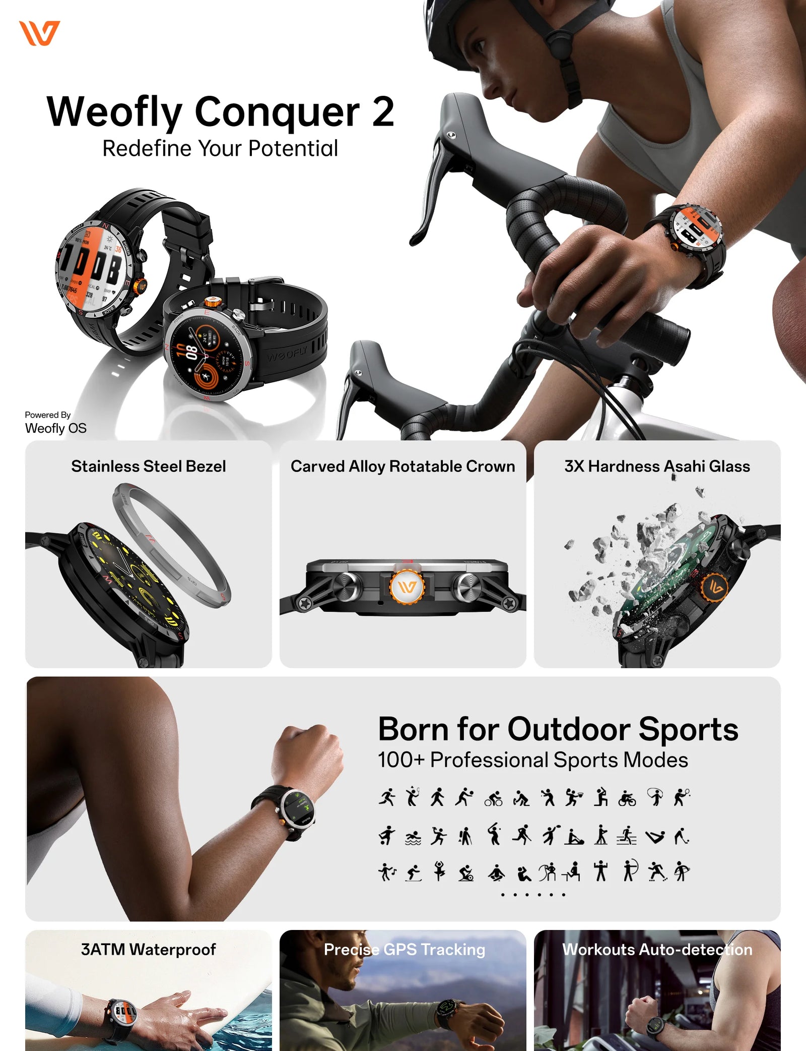Weofly Conquer 2 Smart Watch