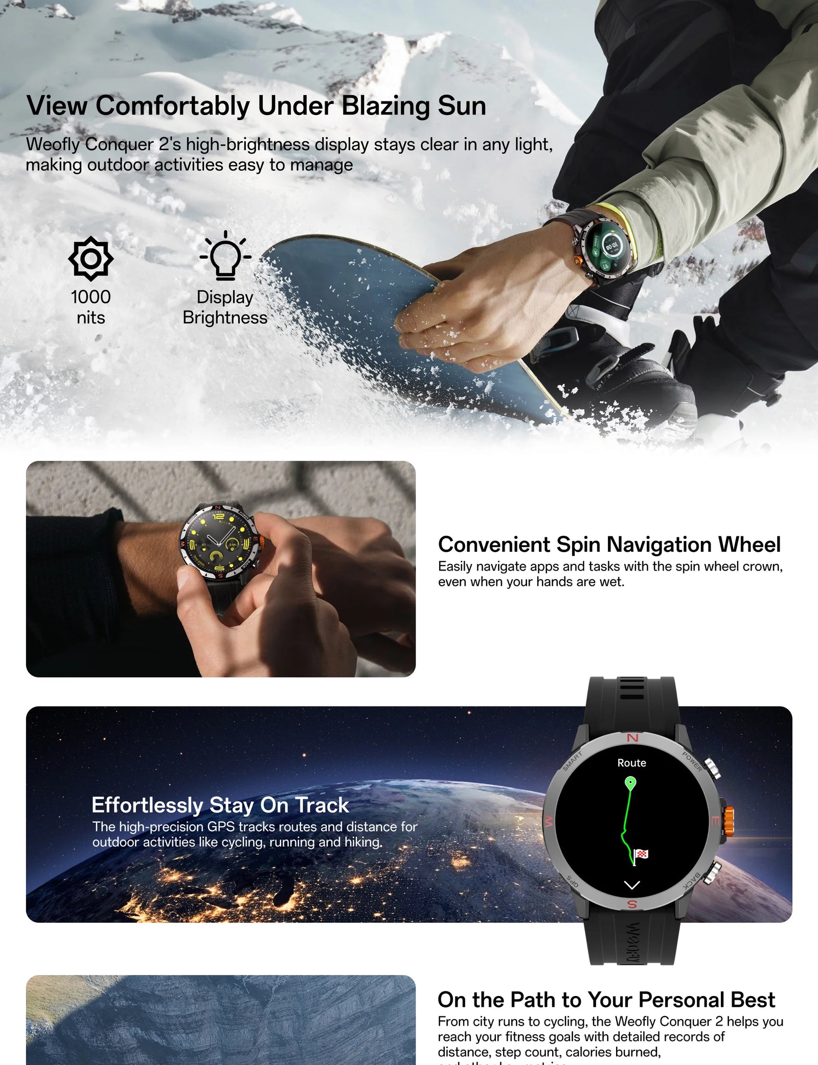 Weofly Conquer 2 Smart Watch