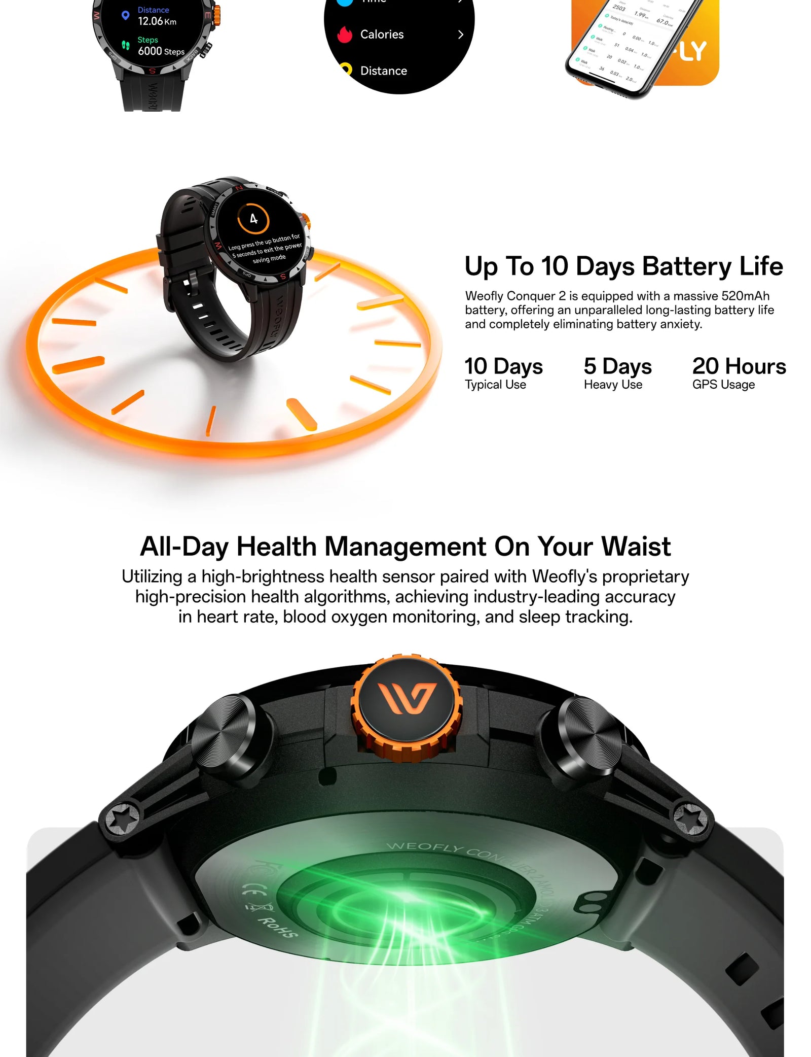 Weofly Conquer 2 Smart Watch