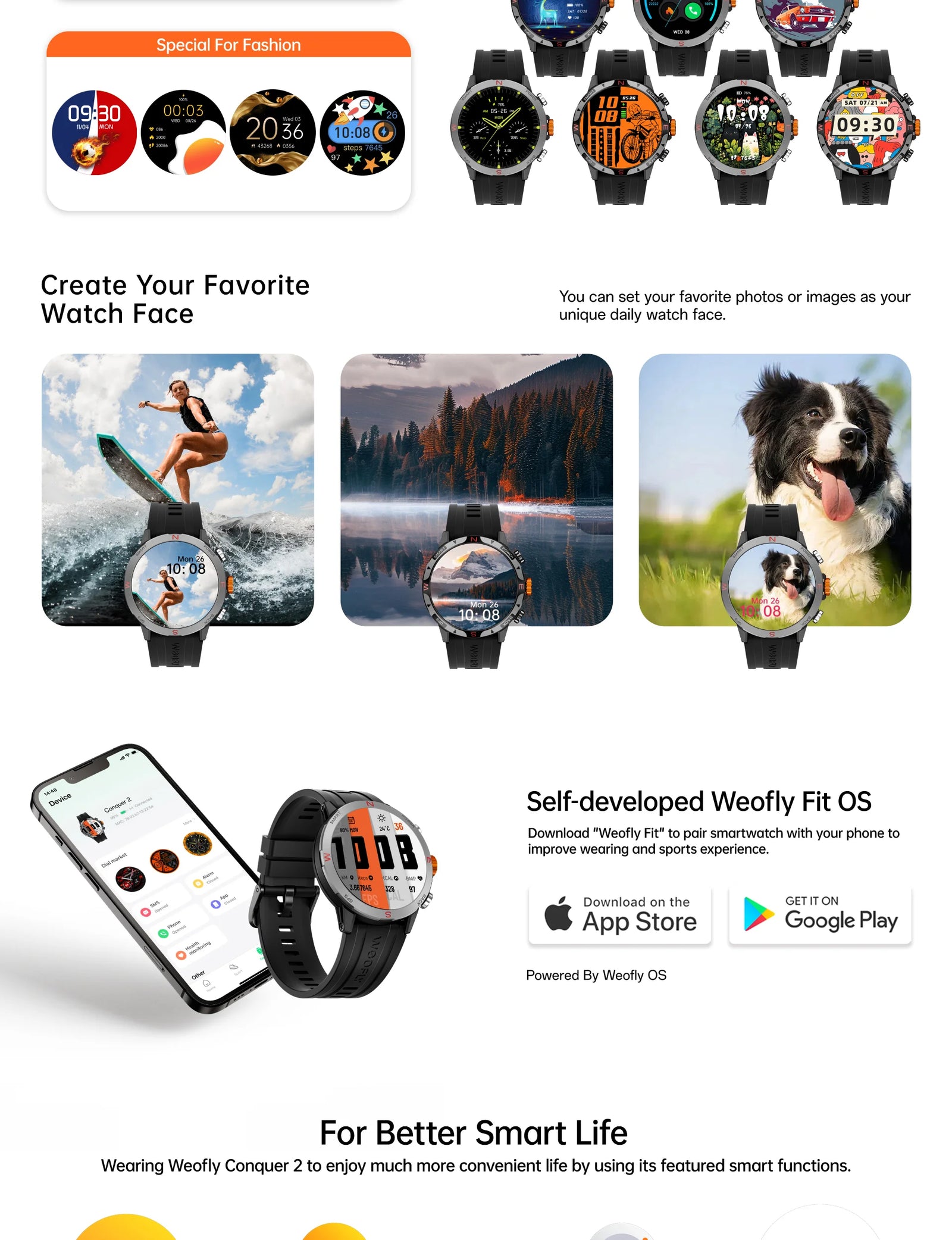 Weofly Conquer 2 Smart Watch