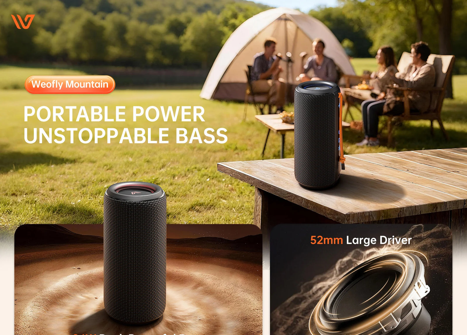 Weofly Mountain Speaker description image