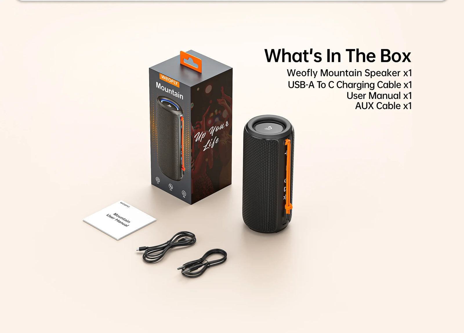 Weofly Mountain Speaker description image 10