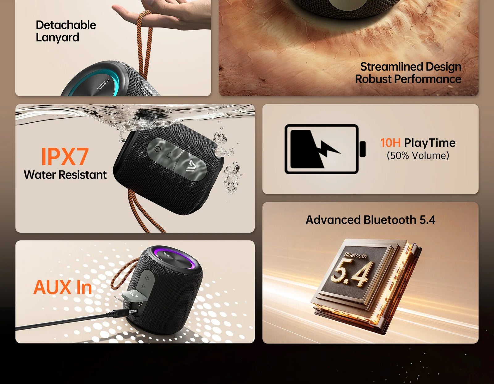 Weofly Stone Speaker description image 2
